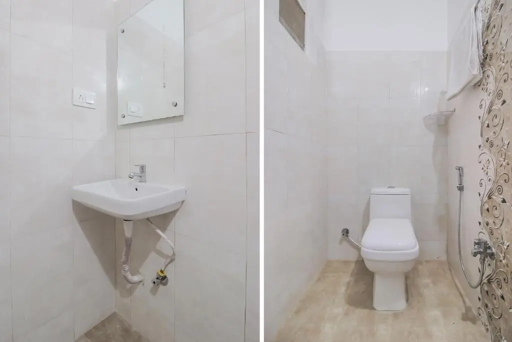 Clean bathroom